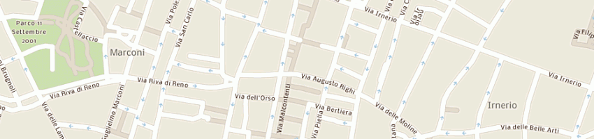 Mappa della impresa camst (scrl) a BOLOGNA