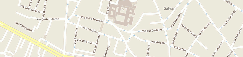 Mappa della impresa lenzi loris a BOLOGNA