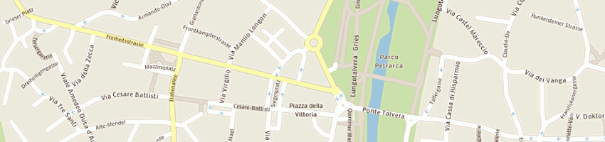 Mappa della impresa nones di nones angelo e c sas a BOLZANO