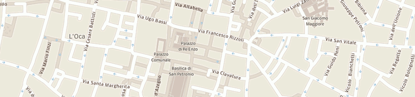 Mappa della impresa claudio piana snc di claudio piana e c a BOLOGNA