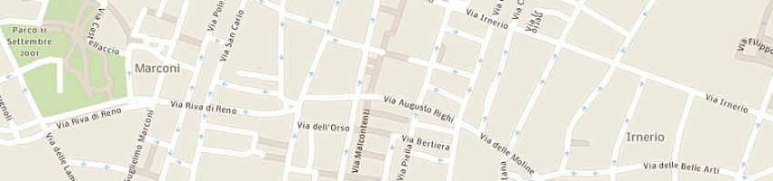 Mappa della impresa de camillis manuela a BOLOGNA