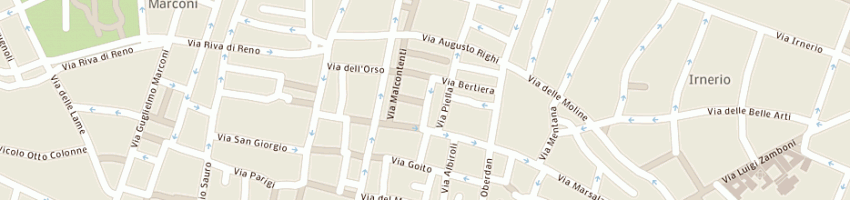 Mappa della impresa falcon srl a BOLOGNA