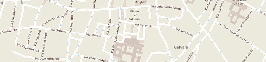 Mappa della impresa vicari davide a BOLOGNA