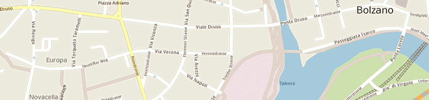 Mappa della impresa impresa di pulizie vienna srl a BOLZANO