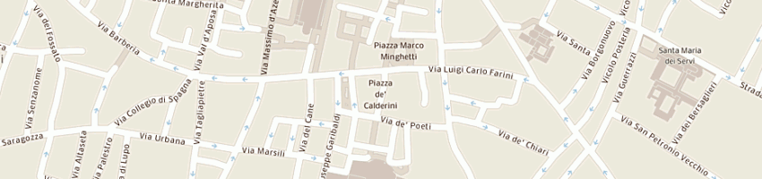 Mappa della impresa clausi schettini guido a BOLOGNA