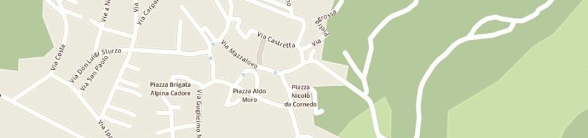 Mappa della impresa farmacia rigo dr paolo a CORNEDO VICENTINO