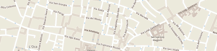 Mappa della impresa centronatura srl a BOLOGNA