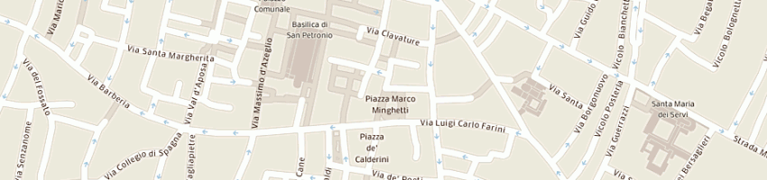 Mappa della impresa maschio paola a BOLOGNA