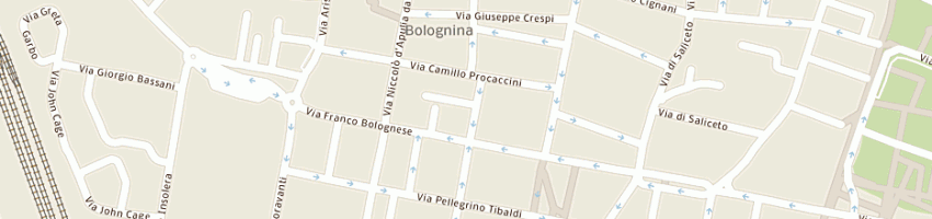 Mappa della impresa delindati gianmarco a BOLOGNA