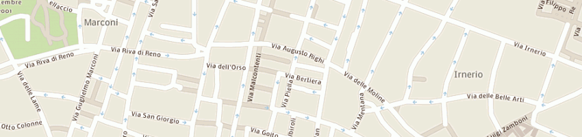Mappa della impresa ristoranti dal biassanot a BOLOGNA