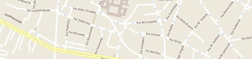 Mappa della impresa saggini alessandro a BOLOGNA