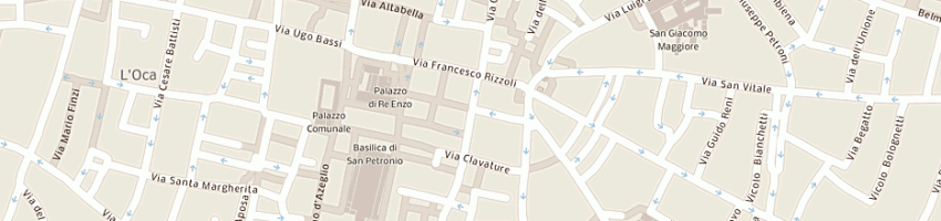 Mappa della impresa sfizi di d'aries michela a BOLOGNA
