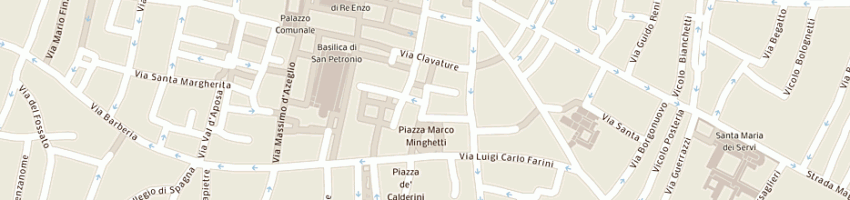 Mappa della impresa combinazione srl a BOLOGNA