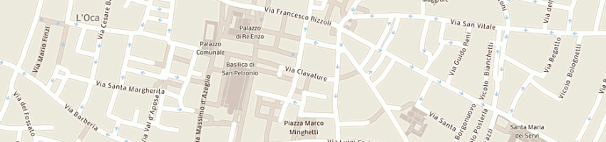 Mappa della impresa schiavina giulio (snc) a BOLOGNA