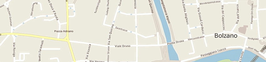Mappa della impresa zadra colori a BOLZANO