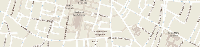Mappa della impresa cevenini srl a BOLOGNA