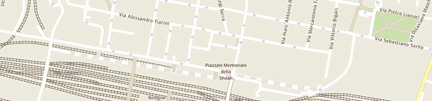 Mappa della impresa tabaccheria - bar di bonvissuto giuseppina a BOLOGNA