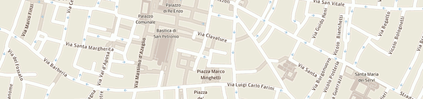 Mappa della impresa le stelle srl a BOLOGNA