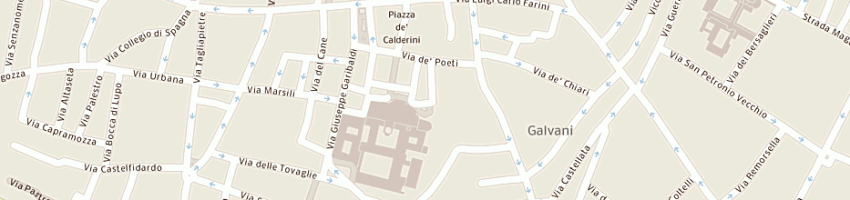 Mappa della impresa arnone francesco a BOLOGNA