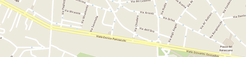 Mappa della impresa fimef srl a BOLOGNA