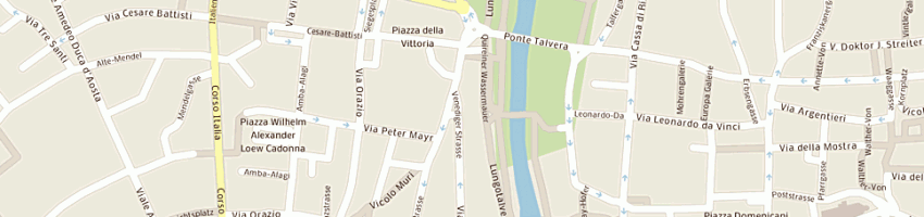 Mappa della impresa pesca 2000 a BOLZANO