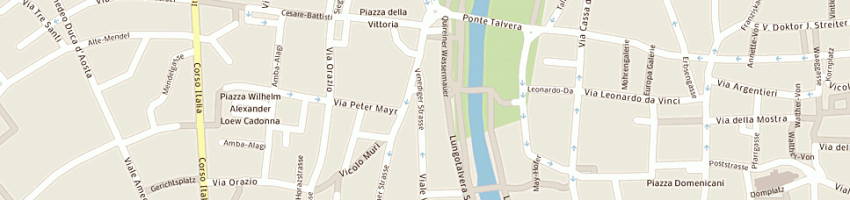 Mappa della impresa panos srl a BOLZANO