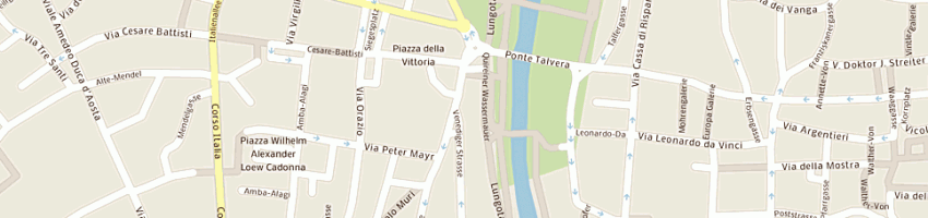 Mappa della impresa unigold morlacchi (snc) a BOLZANO