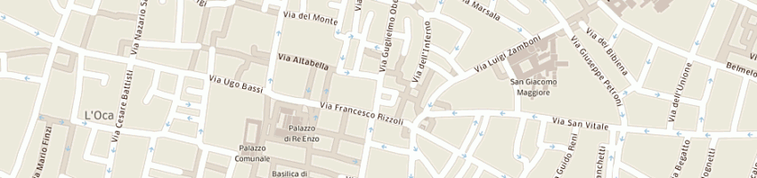 Mappa della impresa csai (consulenza e sviluppo di ambienti integrati) srl a BOLOGNA
