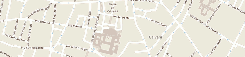 Mappa della impresa ef sistemi srl a BOLOGNA