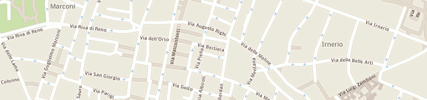 Mappa della impresa alberghi hotel holiday a BOLOGNA