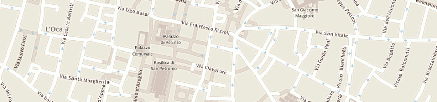 Mappa della impresa menazzi lina a BOLOGNA