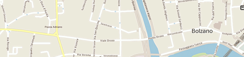 Mappa della impresa trattoria veneziana a BOLZANO