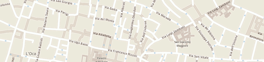 Mappa della impresa eleonora srl a BOLOGNA