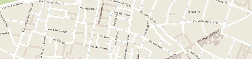 Mappa della impresa interiman (spa) a BOLOGNA
