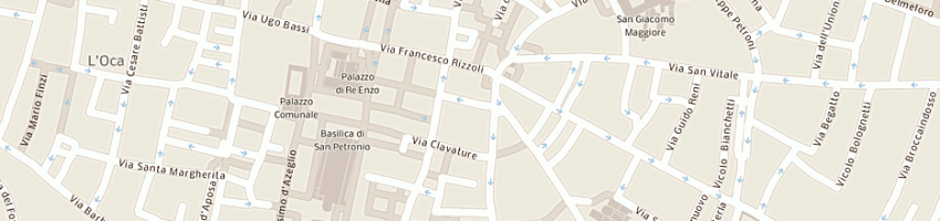 Mappa della impresa oikos a BOLOGNA