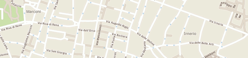 Mappa della impresa chiropratica internazionale di jacqueline guepe e csnc a BOLOGNA