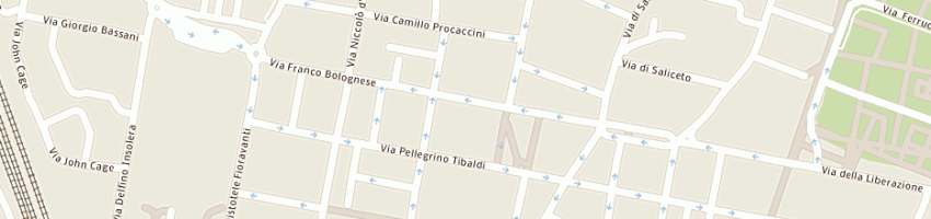 Mappa della impresa caporaletti simone a BOLOGNA
