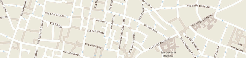 Mappa della impresa profumeria barbara sas di bonfiglioli barbara e c a BOLOGNA
