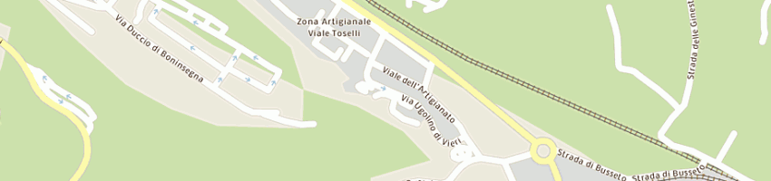 Mappa della impresa l'officina di ciabatti simone e c snc a SIENA