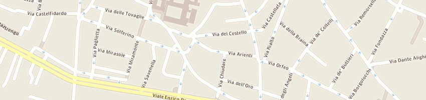 Mappa della impresa marzolla orfeo a BOLOGNA