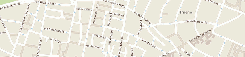 Mappa della impresa ngv snc di vincenza salsano e c a BOLOGNA