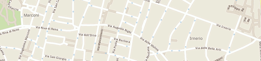 Mappa della impresa centro agabelli di guidicini pe m snc a BOLOGNA