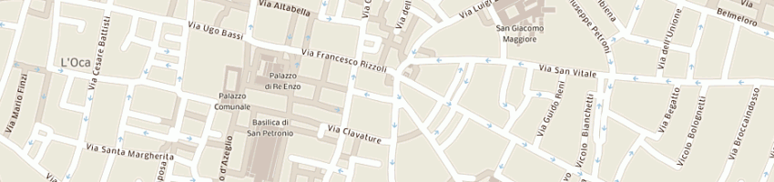 Mappa della impresa loren venture - srl a BOLOGNA