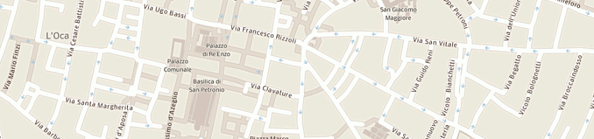 Mappa della impresa zinelli (snc) a BOLOGNA