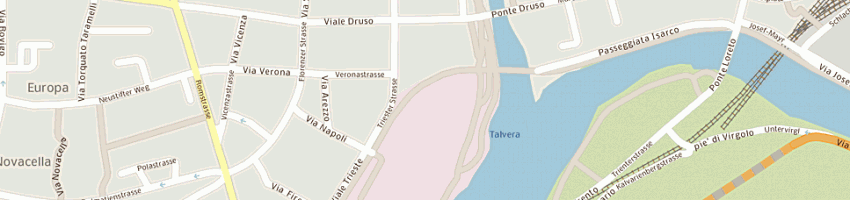 Mappa della impresa centro sportivo italiano a BOLZANO