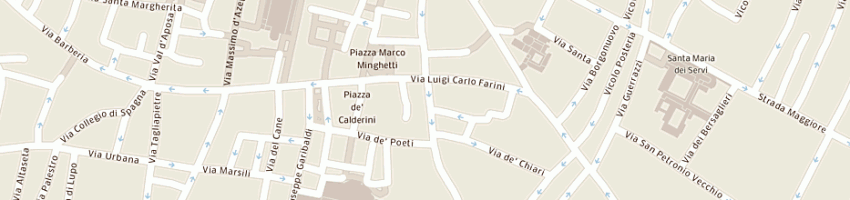 Mappa della impresa rossi luigi a BOLOGNA