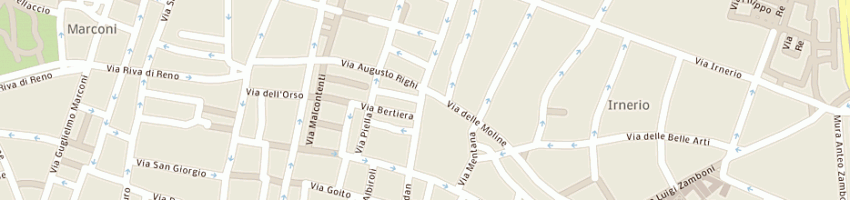 Mappa della impresa fornari athos a BOLOGNA