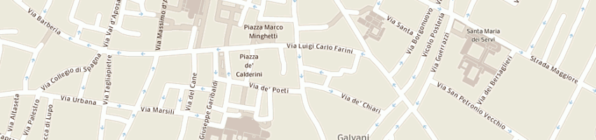 Mappa della impresa campos venuti giuseppe a BOLOGNA
