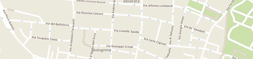 Mappa della impresa rizzatti fabrizio a BOLOGNA