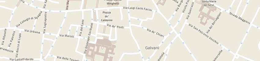 Mappa della impresa arcadia lab srl a BOLOGNA